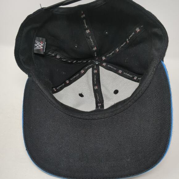 Roman Reigns Bulldog Snapback Cap Black One Size Adjustable Cotton Authentic WWE - Picture 7 of 10